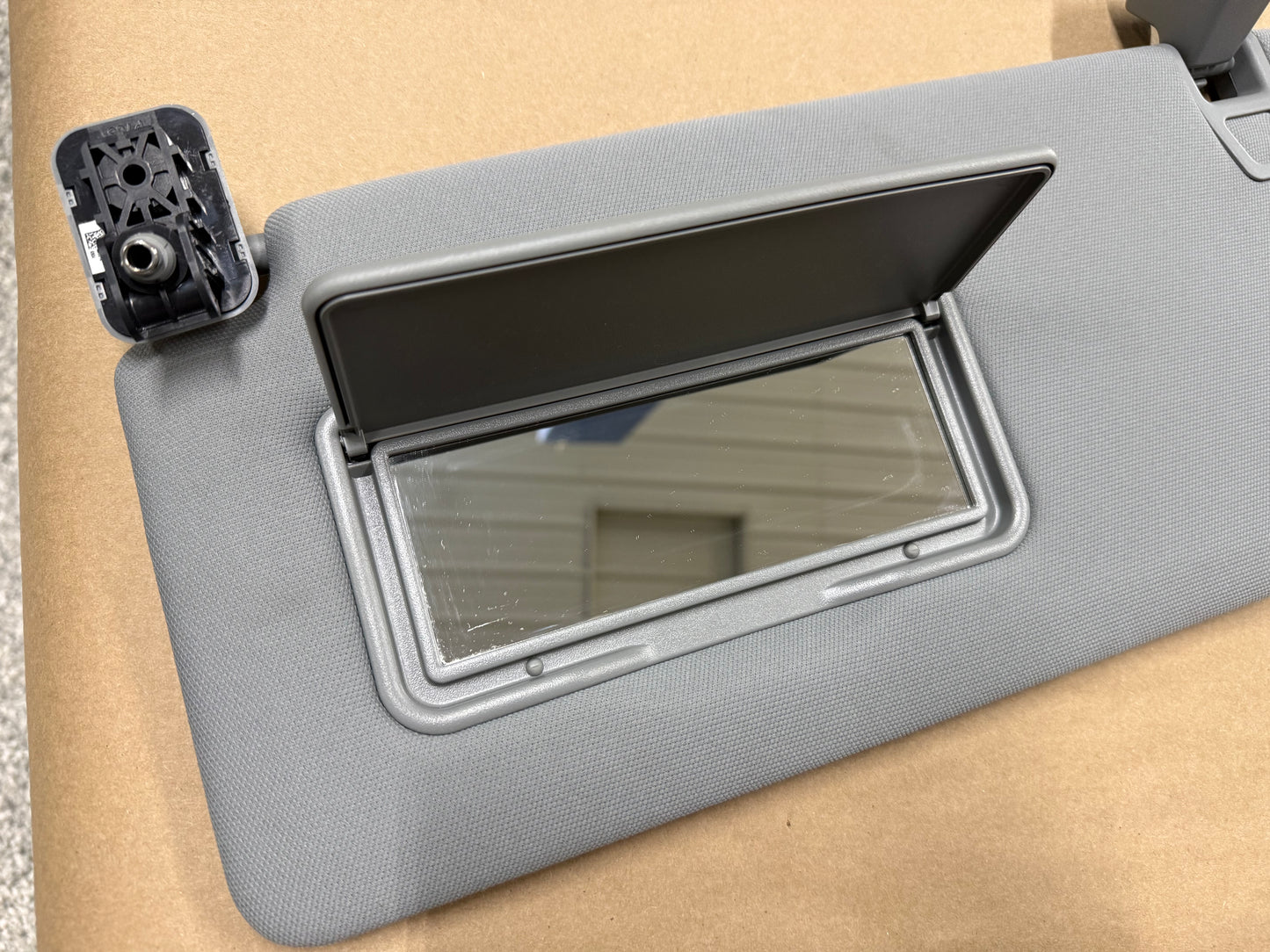 2023-2025 Ford F-250 Super Duty Sun Visors Pair "Grey"