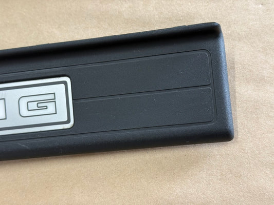 2015-2023 Ford Mustang "My Color" Sill/Scuff Plates Interior Trim Black