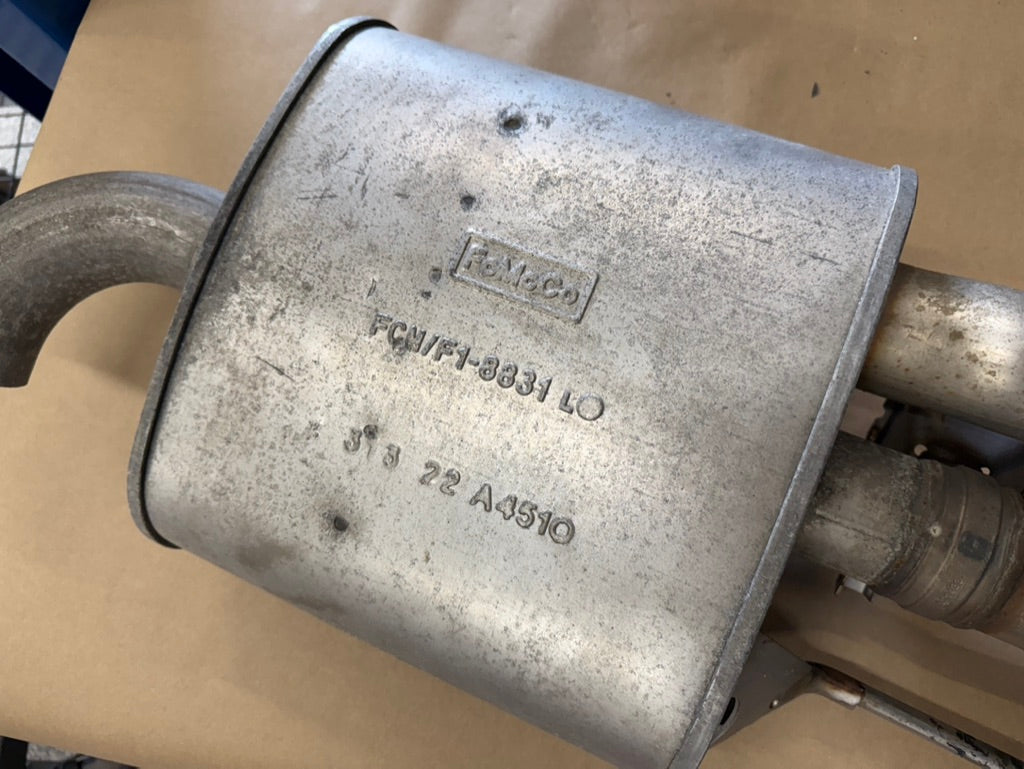 2018-2023 Ford Mustang GT Active Exhaust Quad Tip Mufflers