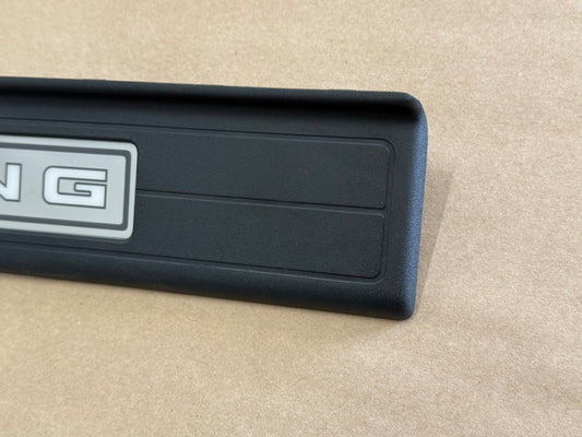 2015-2023 Ford Mustang "My Color" Sill/Scuff Plates Interior Trim Black