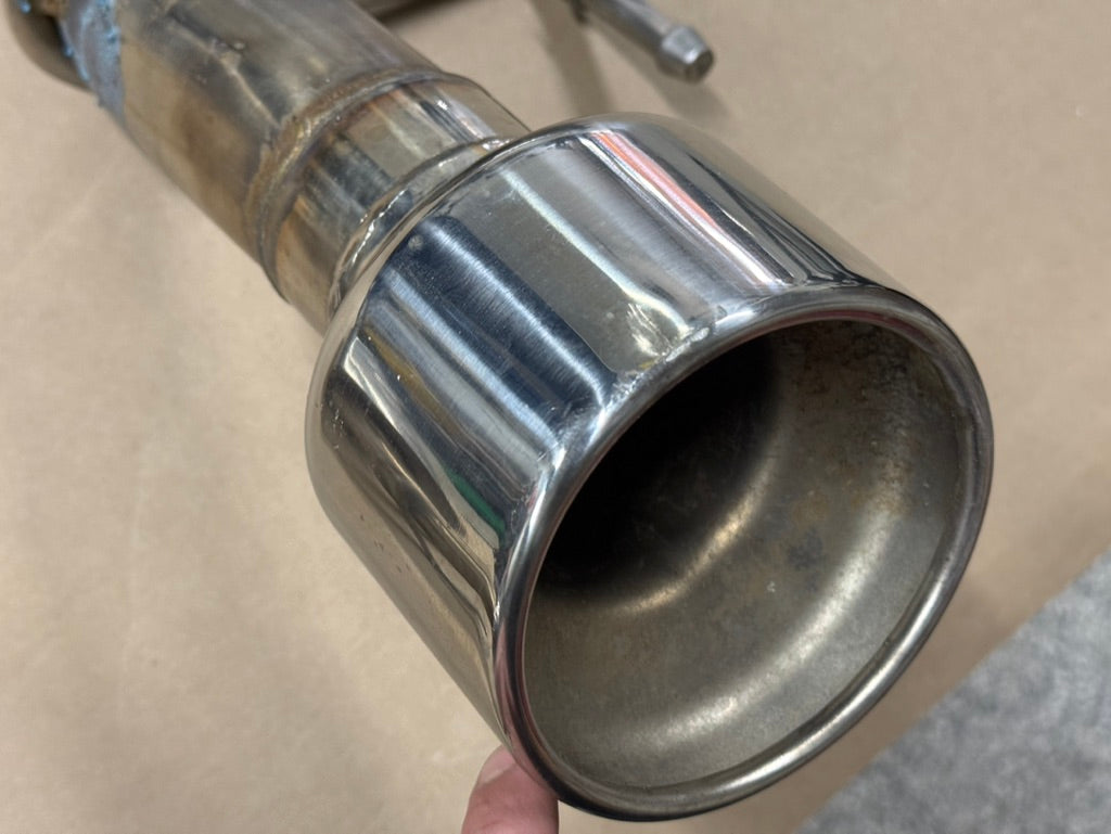 2010-2015 Chevrolet Camaro SS Borla ATAK Axle Back Exhaust Mufflers Used
