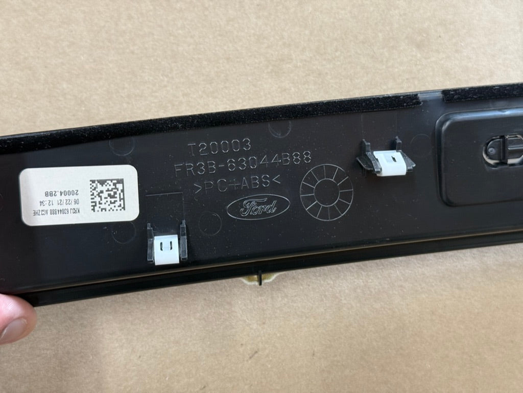 2018-2023 Ford Mustang GT California Special Dash Plaque Trim Insert