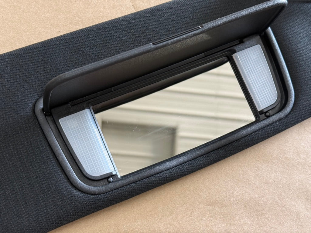 2015-2023 Ford Mustang Coupe Sun Visors Pair "Home Link"
