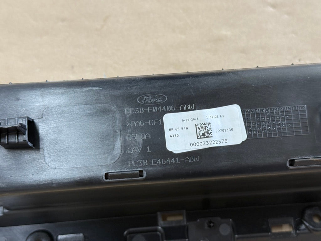 2023-2026 Ford F-250 F-350 Super Duty Dash Storage Compartment Glove Box