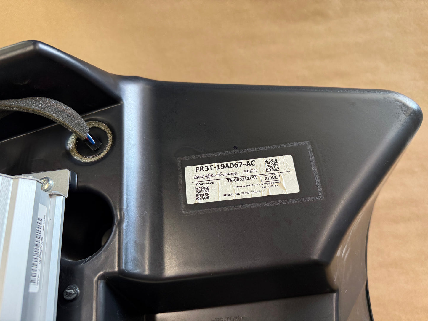 2015-2017 Ford Mustang GT Ecoboost Shaker Subwoofer Speaker