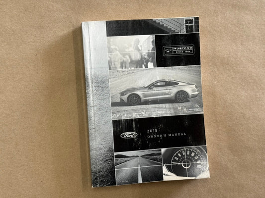 2015 Ford Mustang GT Owners Manual