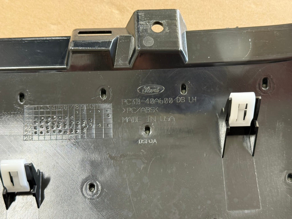 2023-2026 Ford F-250 F-350 LH Driver Dashboard Panel Assembly Leather