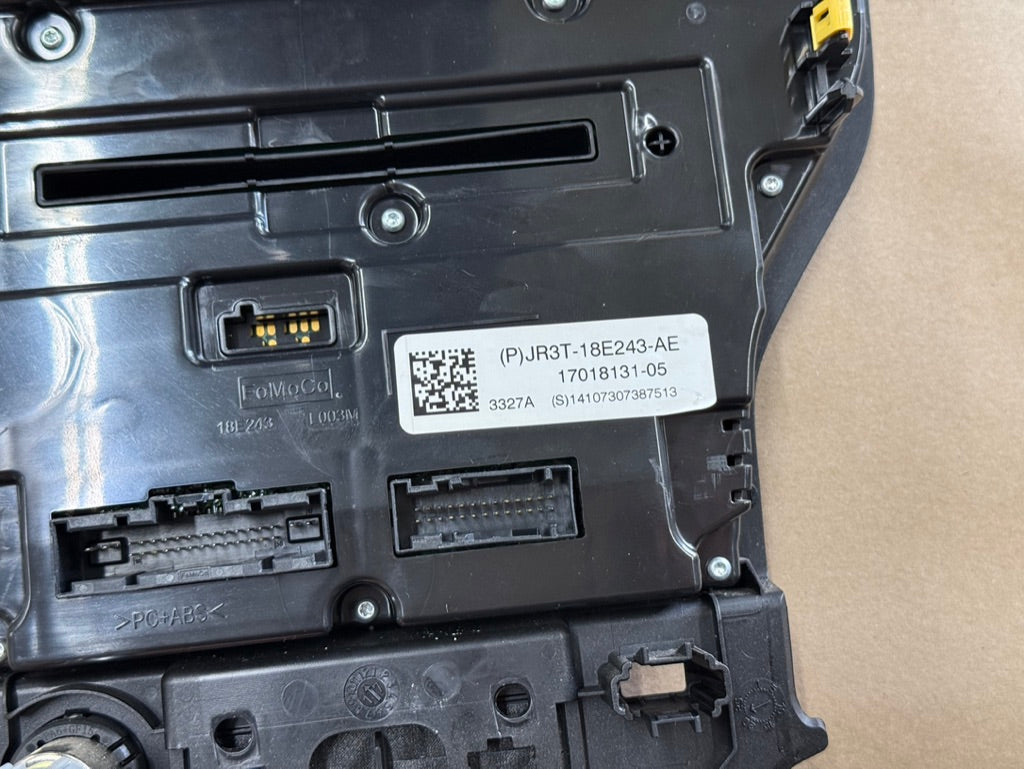 2018-2023 Ford Mustang GT Face Plate Radio Trim Piece