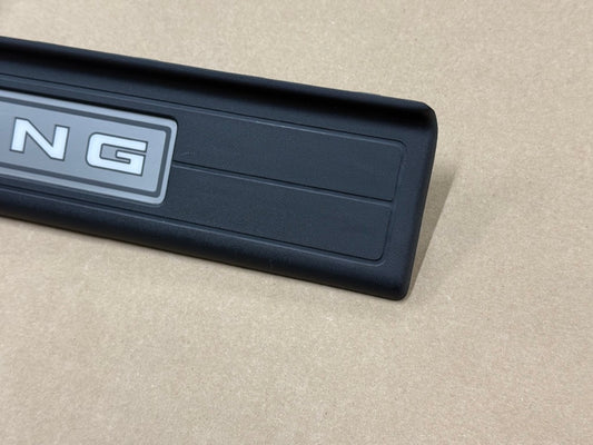 2015-2023 Ford Mustang "My Color" Sill/Scuff Plates Interior Trim Black