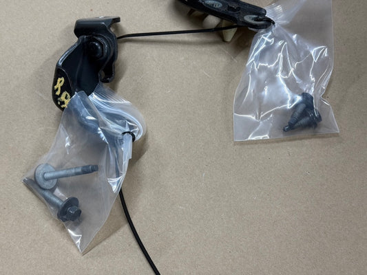 2024-2026 Ford Mustang Door Hinges RH Passenger Upper Lower "Black"