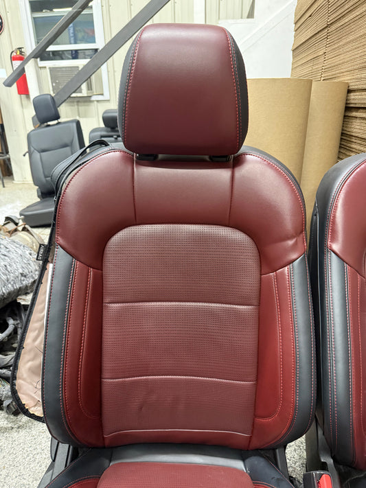 2024-2026 Ford Mustang GT Leather Front Rear Seats Heated/Cooled