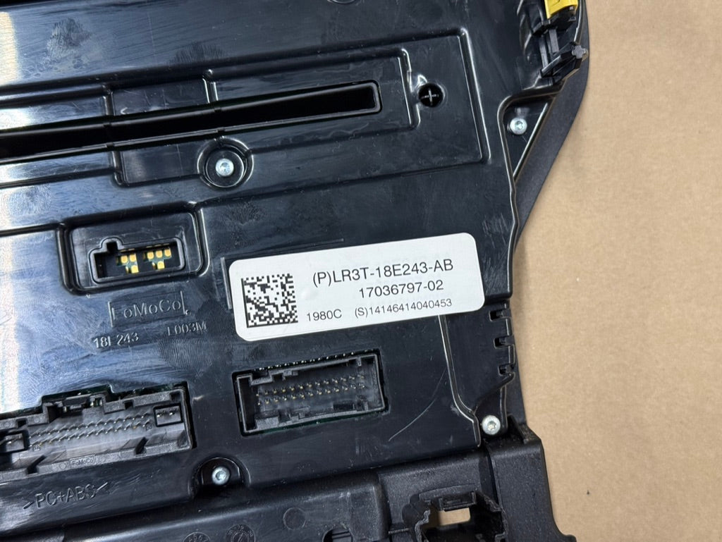 2018-2023 Ford Mustang GT Face Plate Radio Trim Piece