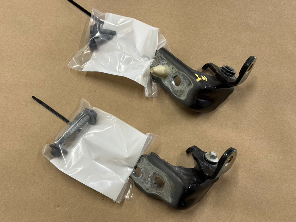2015-2023 Ford Mustang GT GT500 GT350 Door Hinges RH Pass. Upper Lower "G1"