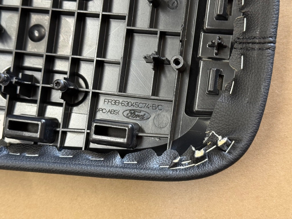2015-2023 Ford Mustang Center Top Console Lid Armrest Black Stitching