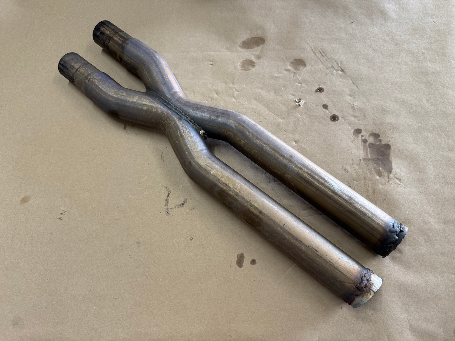 2024-2026 Ford Mustang GT Resonator Delete Unknown Brand X-Pipe - Aftermarket