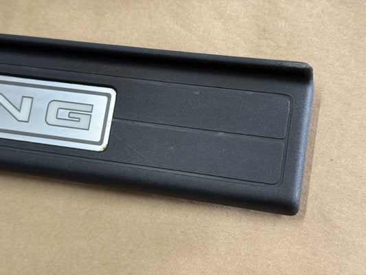 2015-2023 Ford Mustang "My Color" Sill/Scuff Plates Interior Trim Black