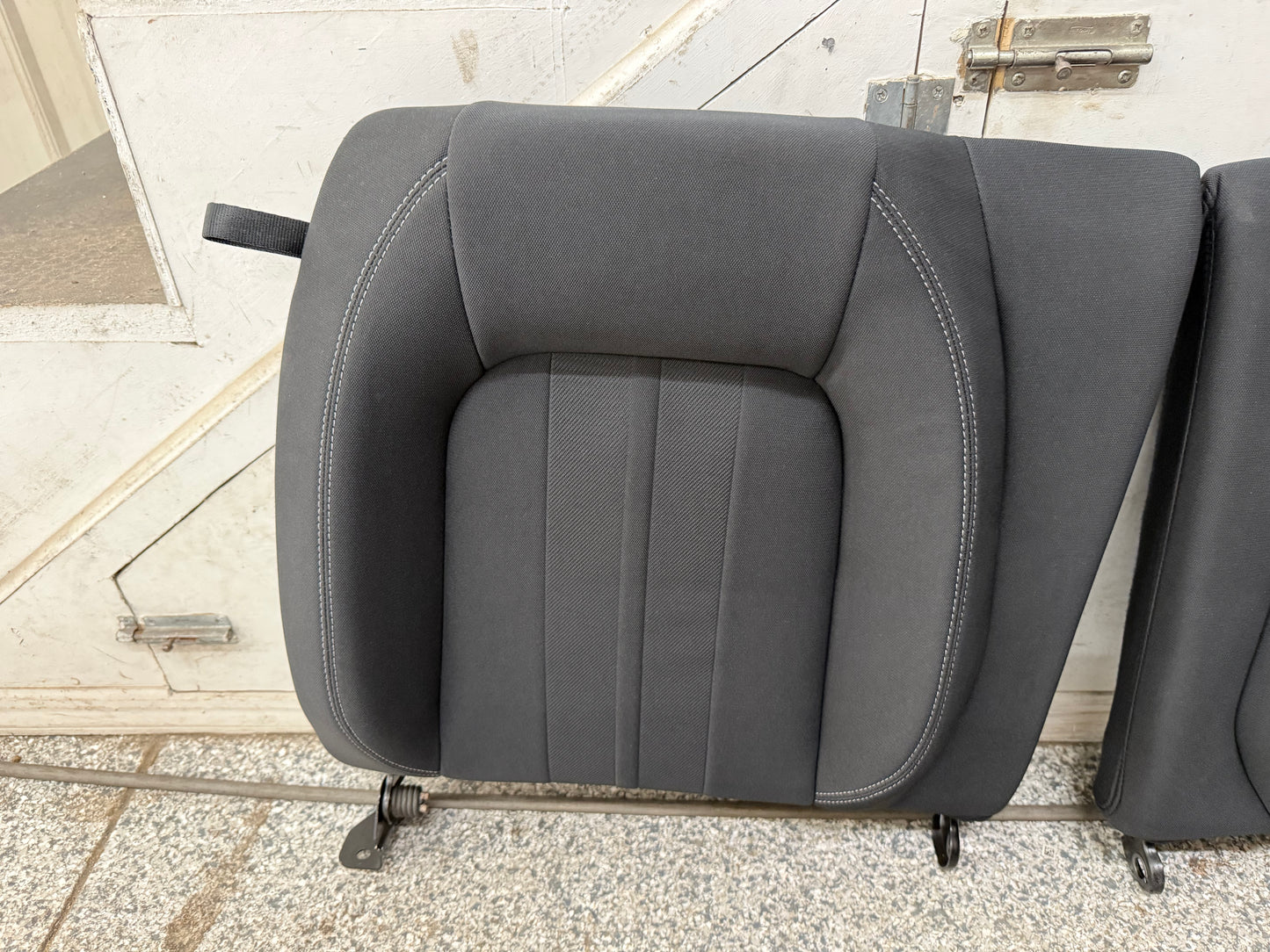 2018-2023 Ford Mustang GT Black Cloth Seats Coupe Front Rear Power Seats