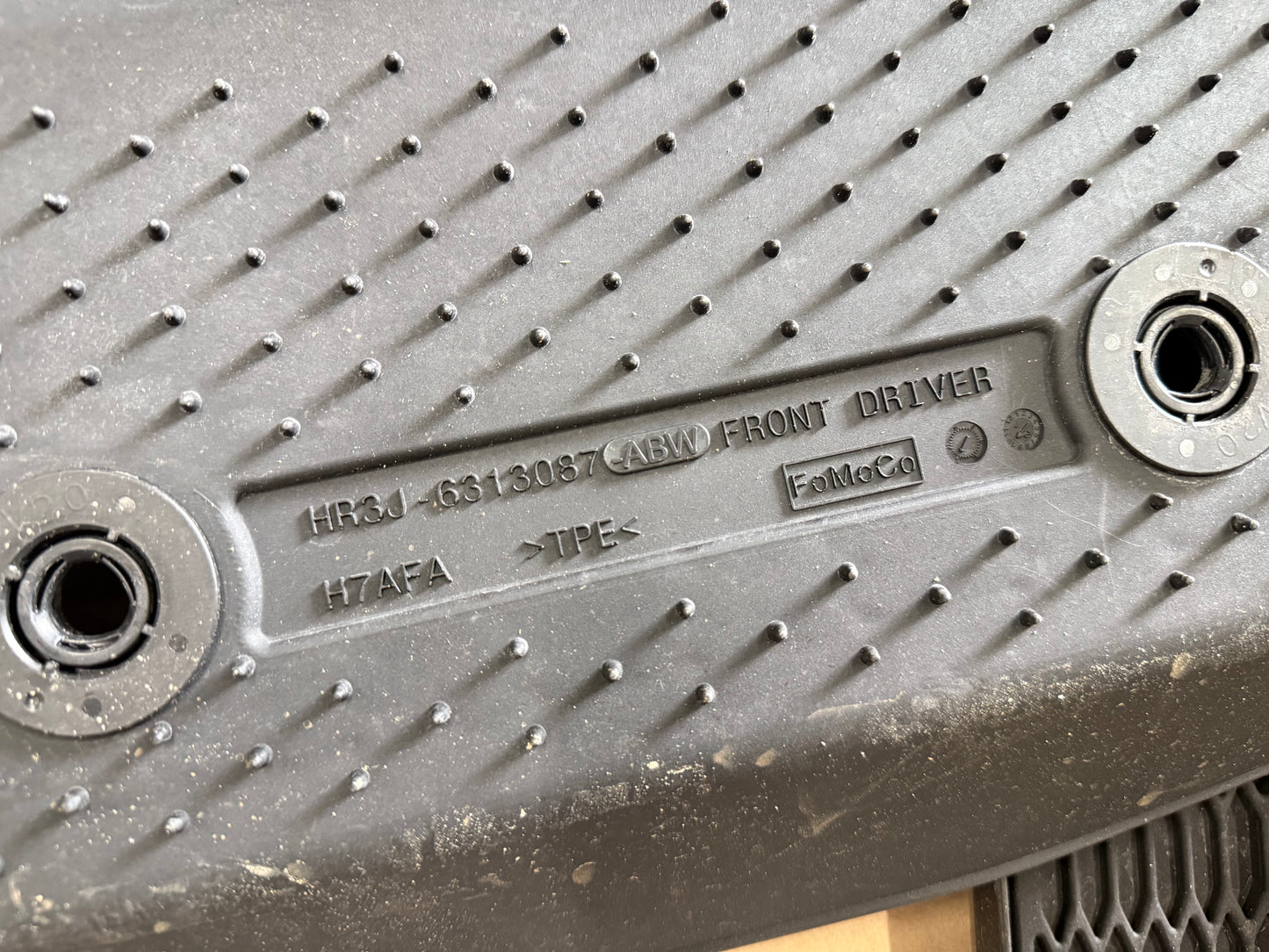 2015-2023 Ford Mustang Rubber Front & Rear Floor Mats