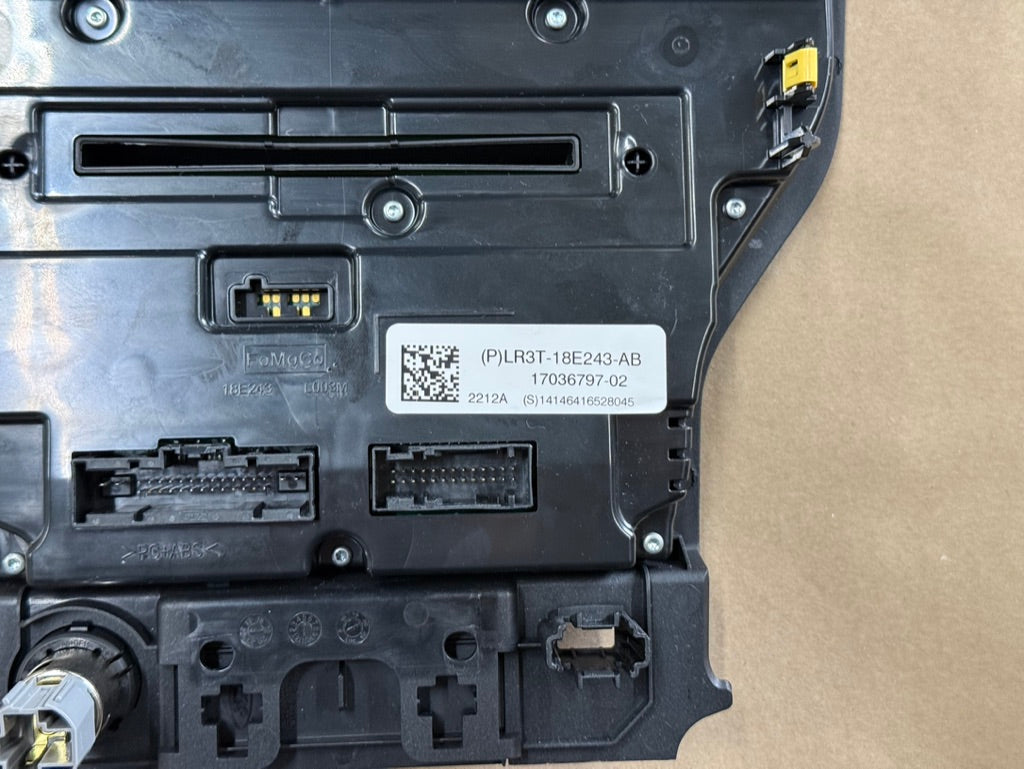 2018-2023 Ford Mustang GT Face Plate Radio Trim Piece