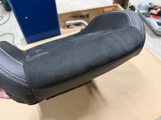 2018-2023 Ford Mustang RH Passenger Side Front Lower Leather/Suede Seat Cover