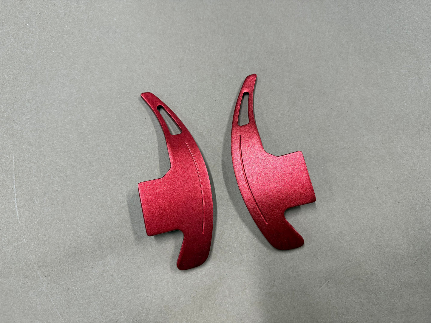 2015-2023 Ford Mustang Auto Paddle Shifter Extensions "Red"