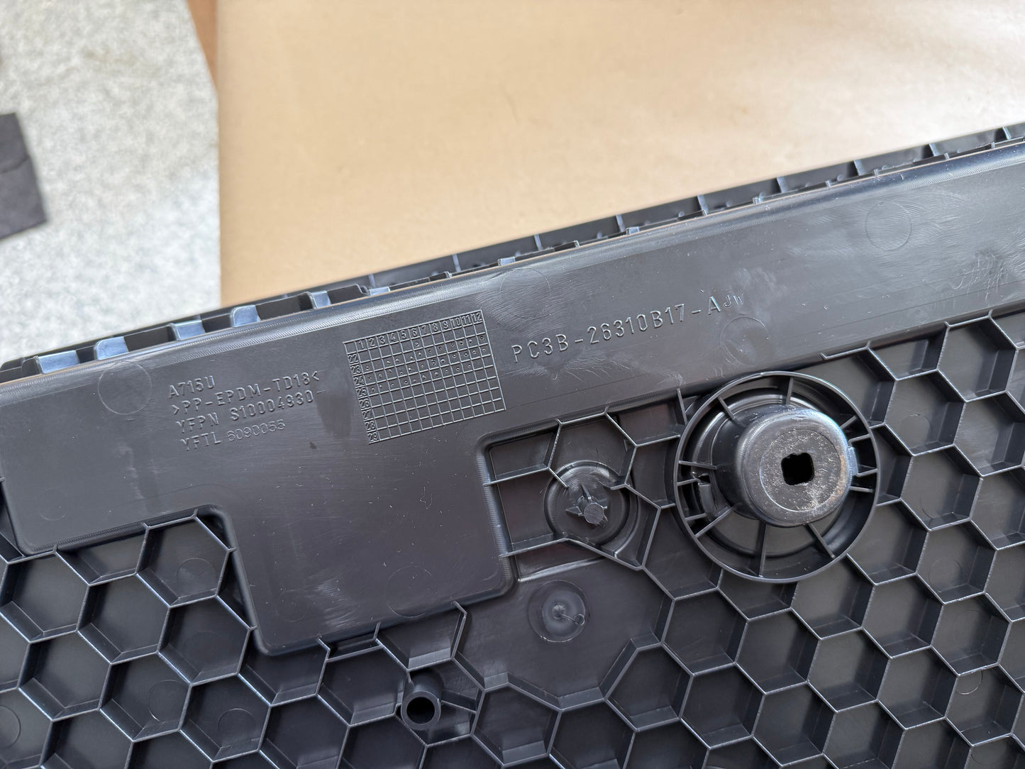 2023-2026 Ford F-250 Super Duty Rear Seat Storage Compartment