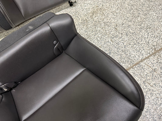 2010-2015 Chevrolet Camaro SS Convertible Rear Seats Black Leather
