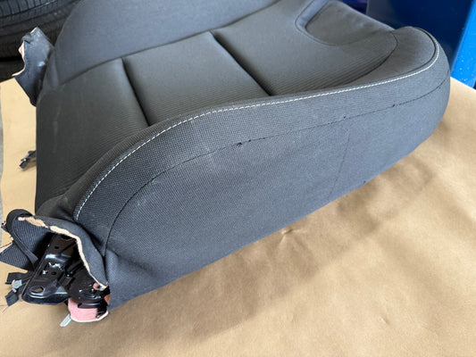 2010-2015 Chevrolet Camaro SS RH Passenger Side Upper Seat Black Cloth