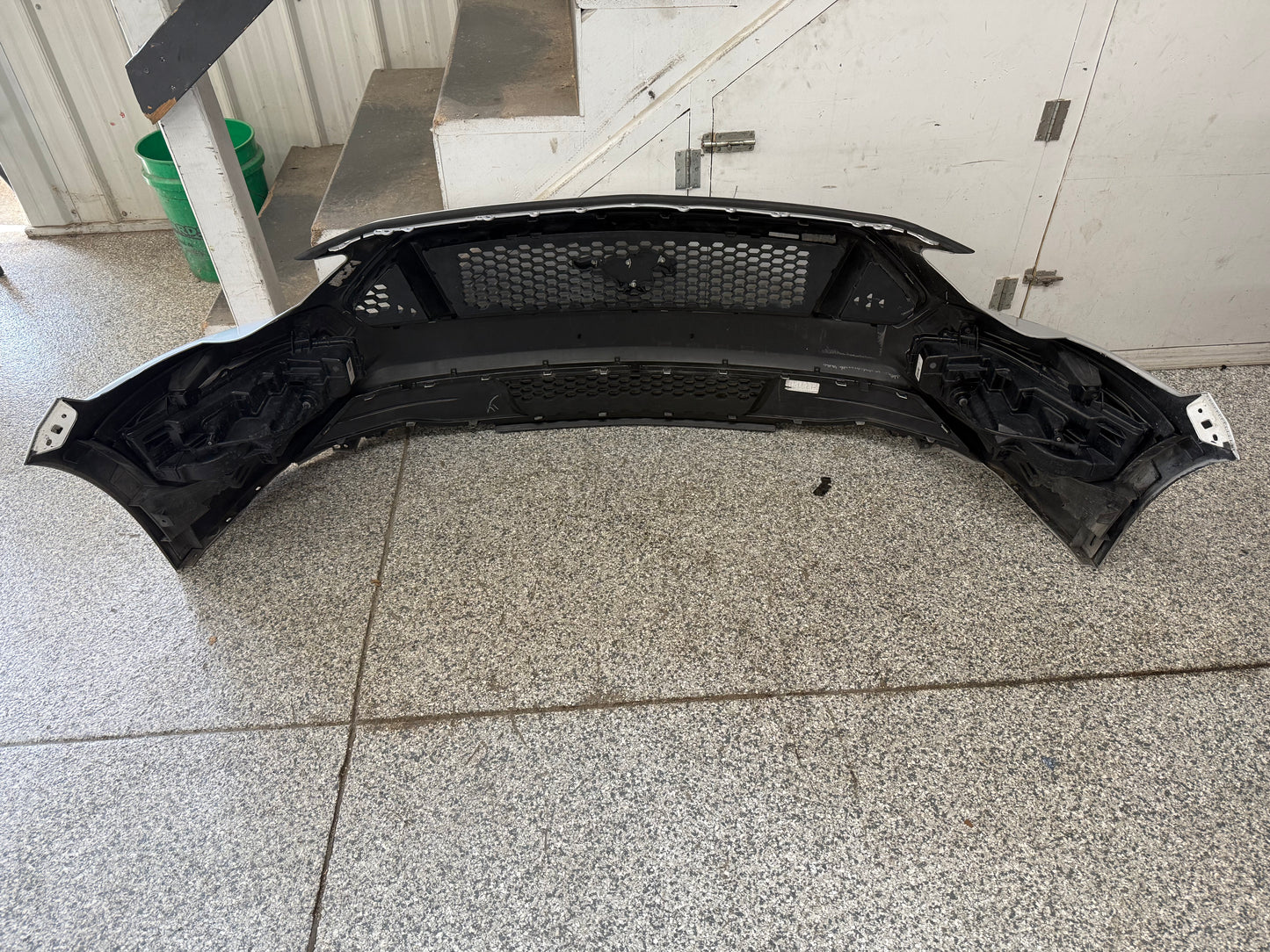 2018-2023 Ford Mustang GT Front Bumper Front Grilles Fogs Turn Signals "Silver"