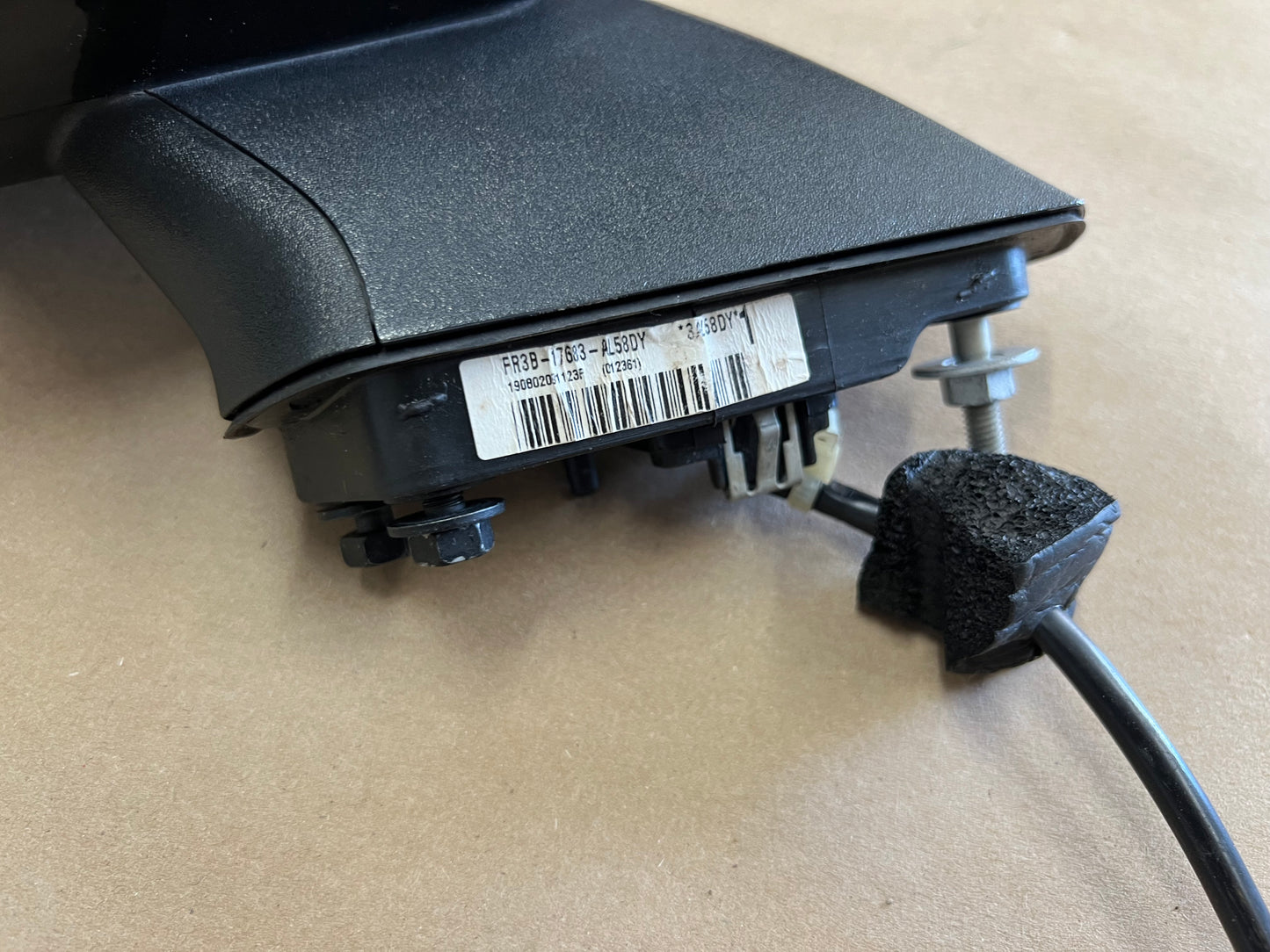2015-2020 Ford Mustang GT LH Driver Side Mirror "Black"
