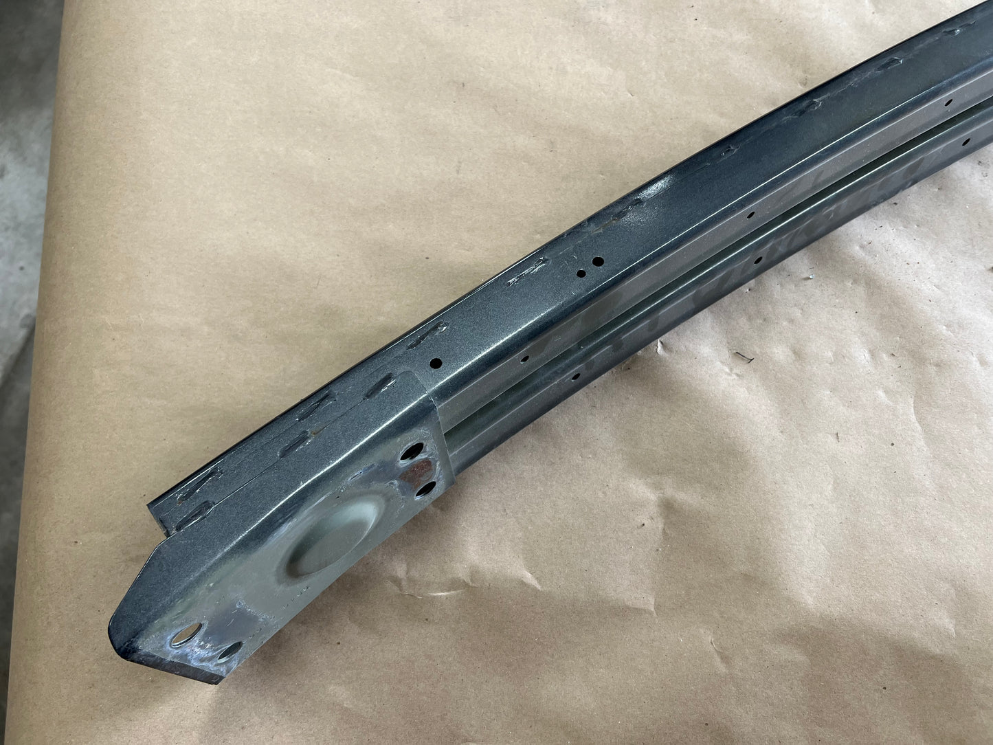 2015-2017 Ford Mustang GT Front Bumper Support Reinforcement Charcoal
