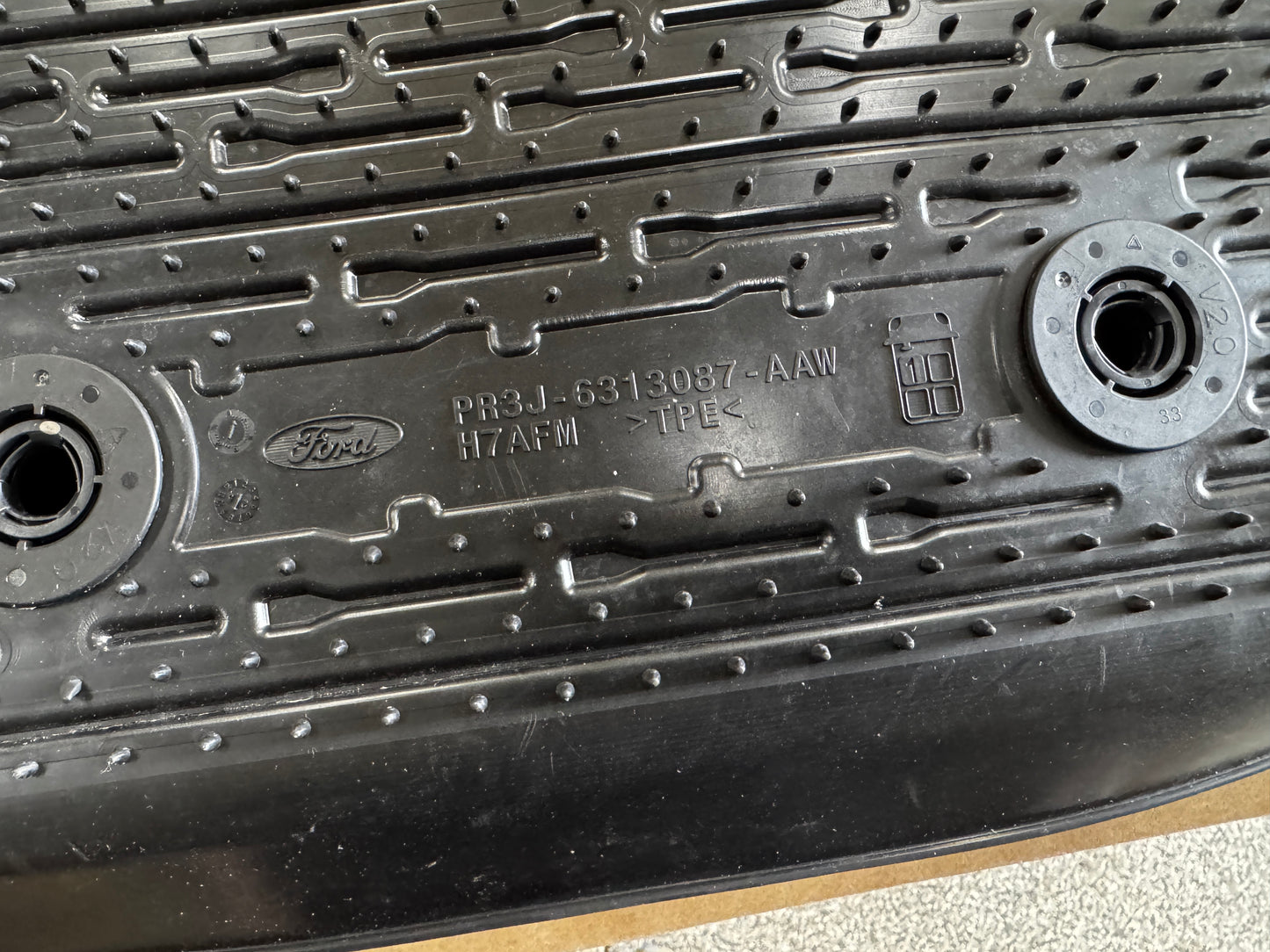 2024-2026 Ford Mustang OEM Rubber Front & Rear Floor Mats