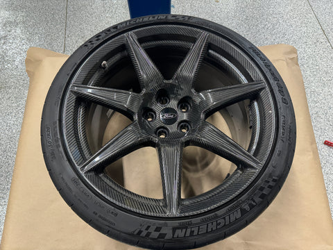 2020-2022 Mustang Shelby GT500 CFTP Carbon Fiber 20x11.5 Rear Wheel Michelin