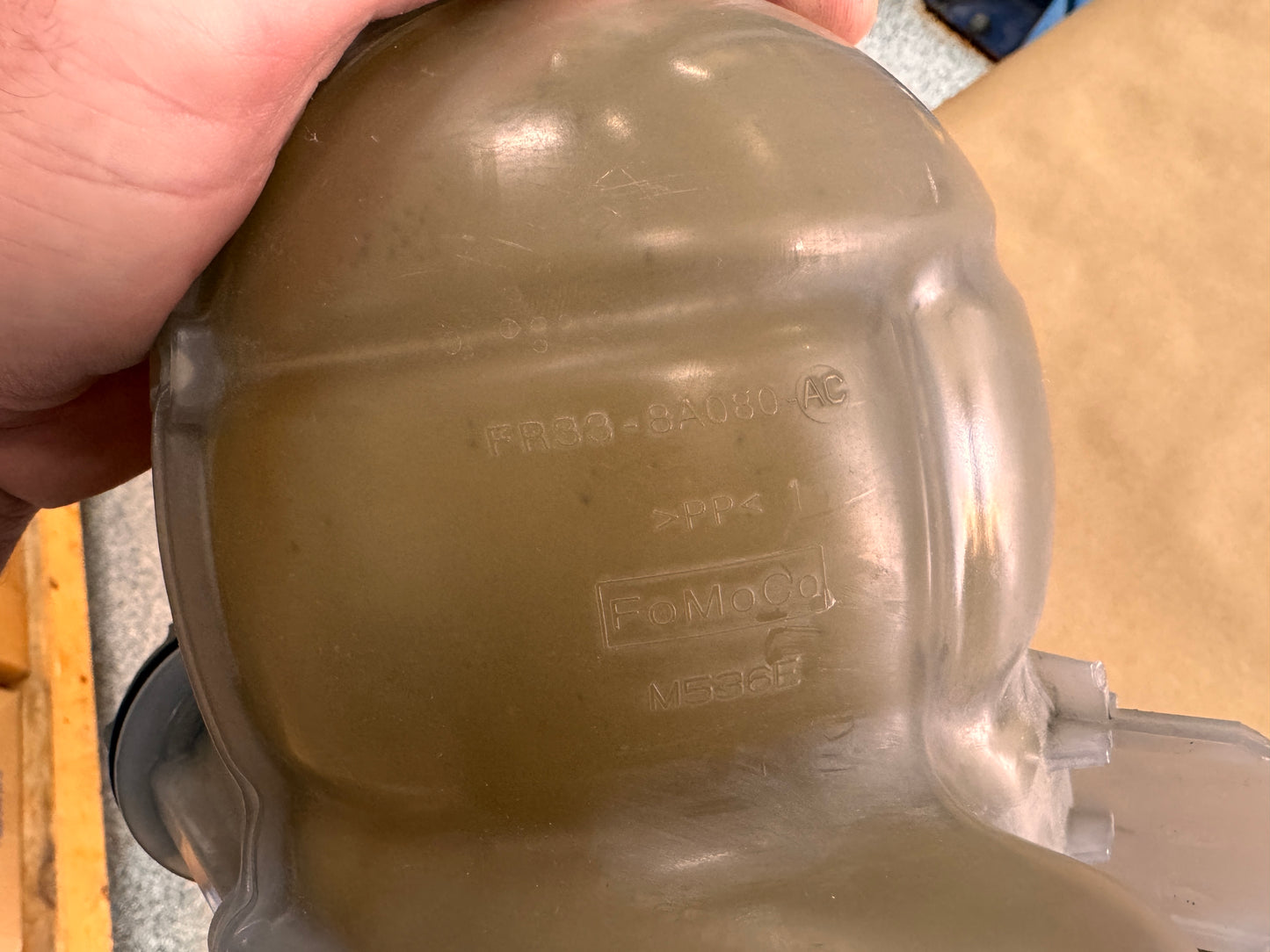 2015-2023 Mustang GT GT500 GT500 5.0L V8 Coolant Overflow Tank - OEM