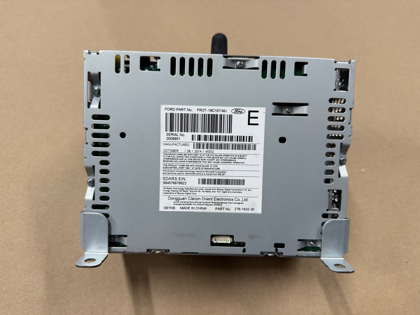 2015-2017 Ford Mustang Radio Head Unit Touch Screen