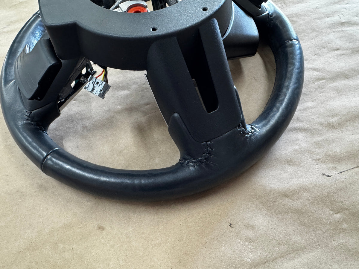 2018-2023 Mustang Leather Steering Wheel Automatic Paddle Shifters Heated - OEM