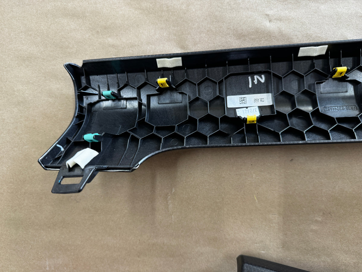 2015-2023 Ford Mustang GT CS Aluminum Interior Dash Trim Kit 4-Piece - OEM