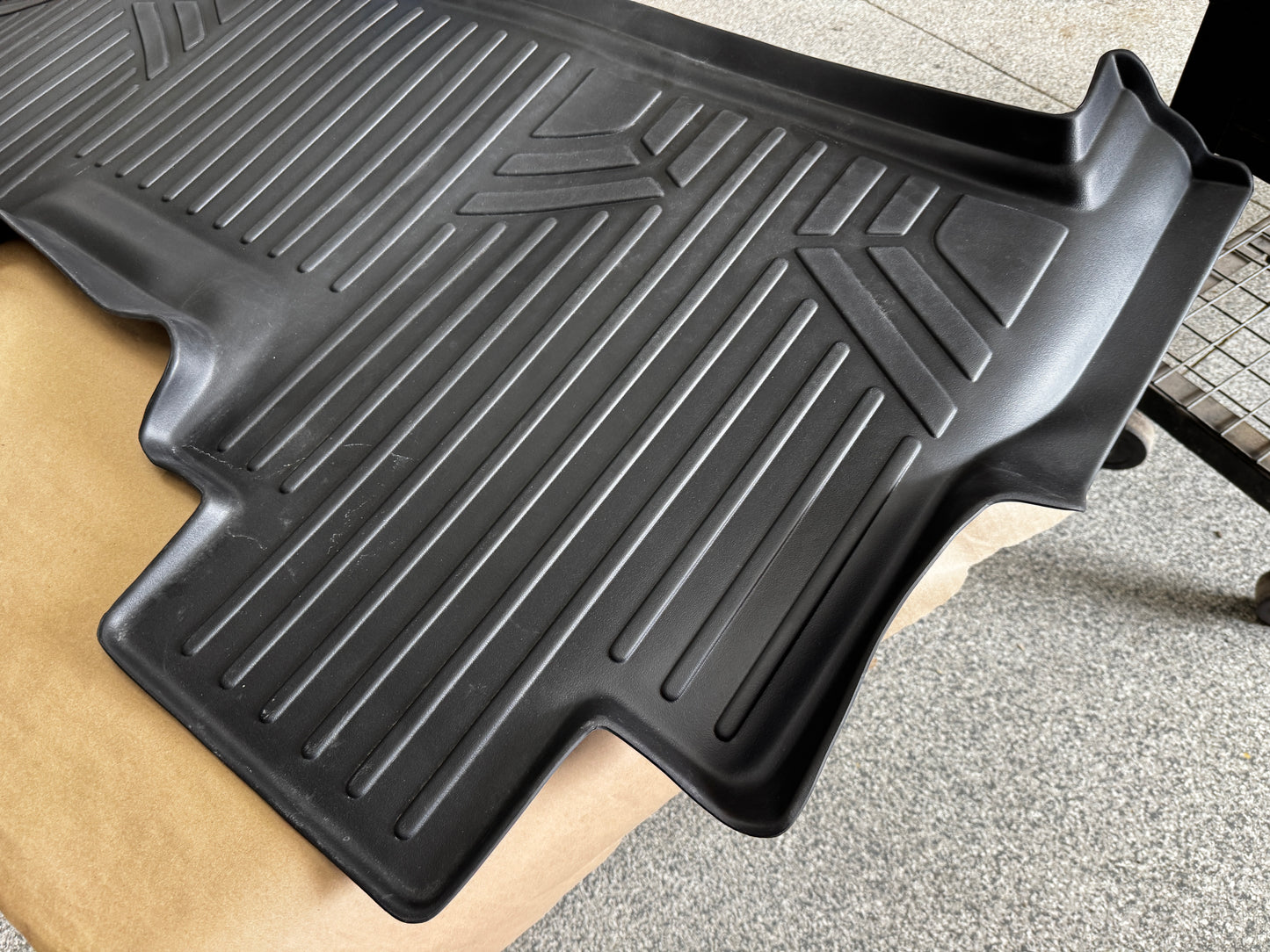 2017-2026 Ford F-250 F-350 Black Smartliner Front Rear Floor Mats