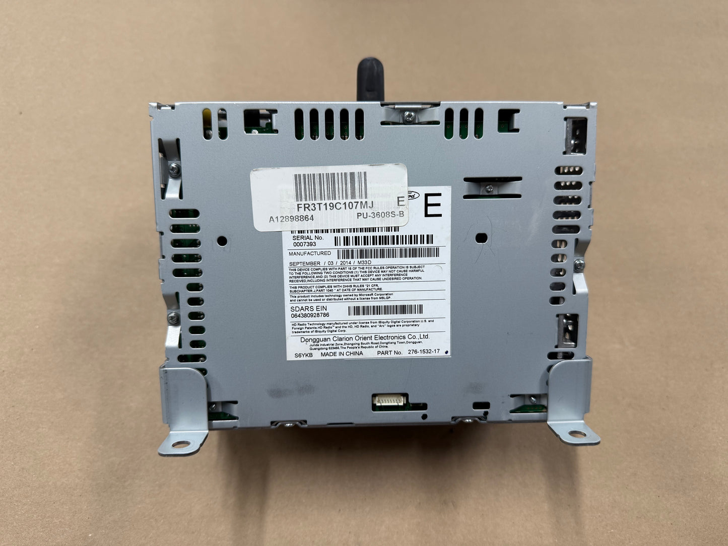 2015-2017 Ford Mustang Radio Head Unit Touch Screen