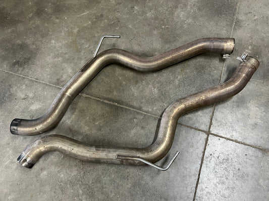 2015-2017 Mustang GT Stainless Works Cat Back Exhaust 3 inch Retro Chambered
