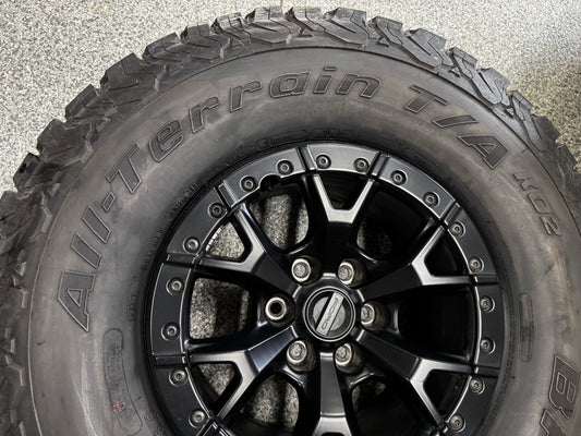 2023-2025 F-150 Raptor R Bead Lock Wheel Rim 17x8.5" BFGoodrich 37x12.50x17