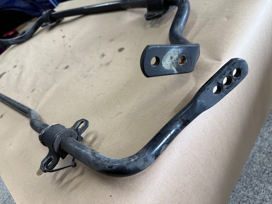 2015-2023 Ford Mustang GT Aftermarket Rear Sway Bar Drilled Stock Front "USED"