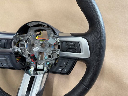 2015-2017 Ford Mustang GT Leather Steering Wheel "Manual"