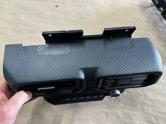 2024-2026 Ford Mustang S650 Center Dash Trim Air Vents Push Start Bezel Panel