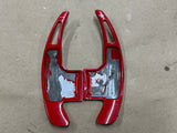 2015-2023 Ford Mustang Auto Paddle Shifter Extensions "Red"