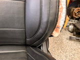 2015-2017 Ford Mustang GT Premium Leather Front Rear Seats Black Heated Cooled