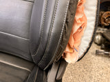 2015-2017 Ford Mustang GT Premium Leather Front Rear Seats Black Heated Cooled