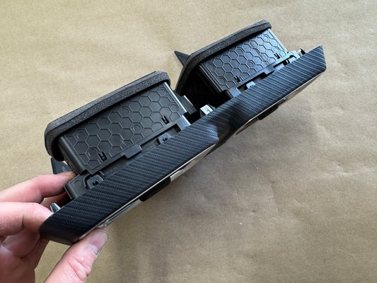 2024-2026 Ford Mustang S650 Center Dash Trim Air Vents Push Start Bezel Panel