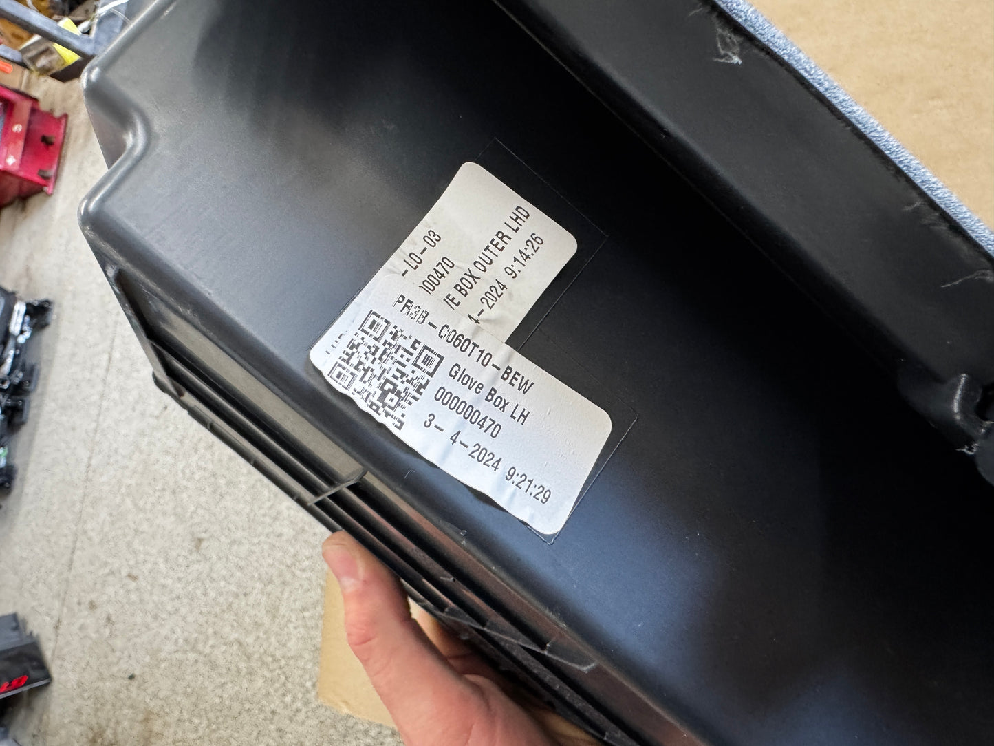 2024-2026 Ford Mustang Glove Box S650