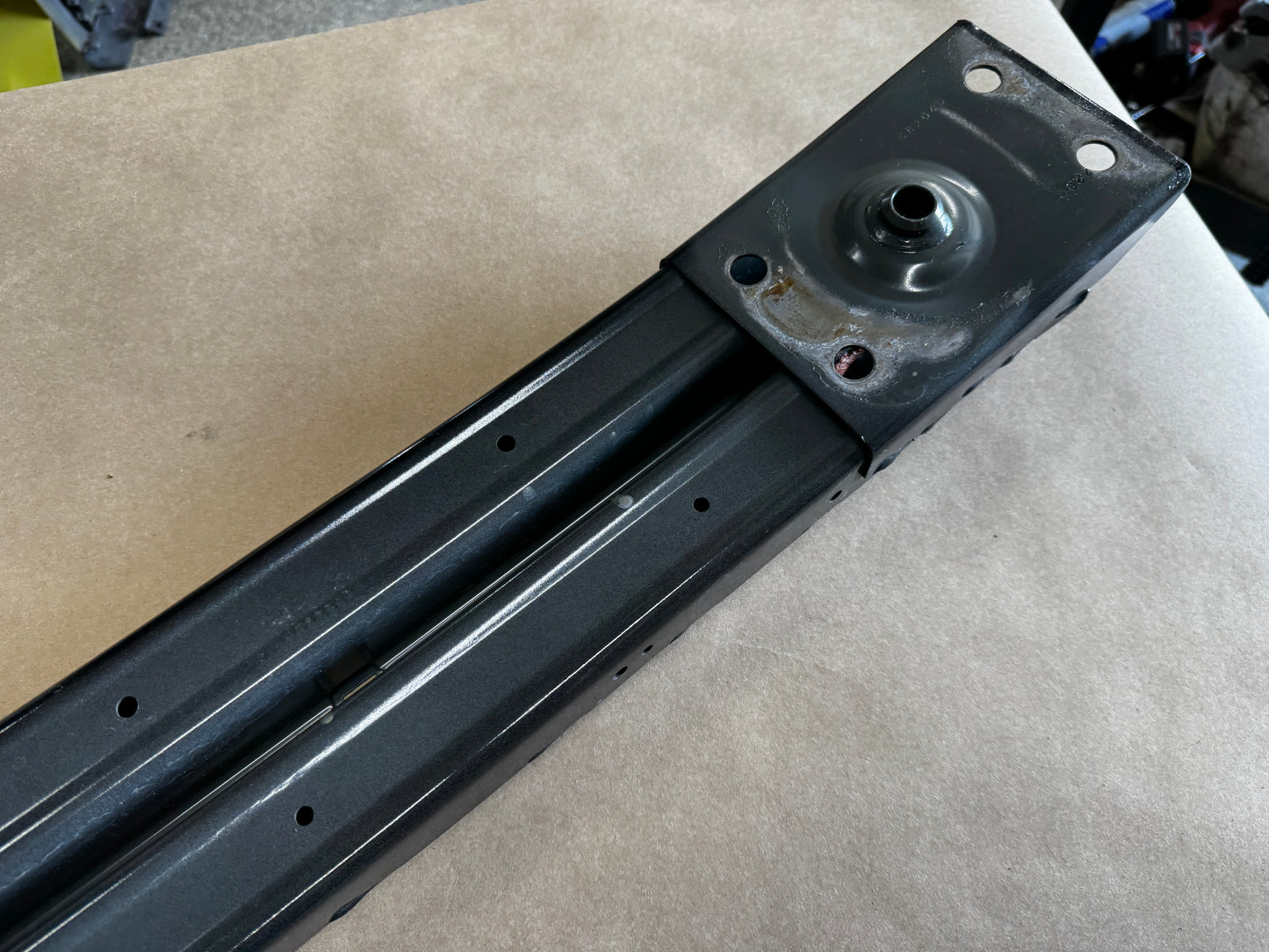 2021-2023 Ford Mustang Mach Front Bumper Support Reinforcement Black - OEM